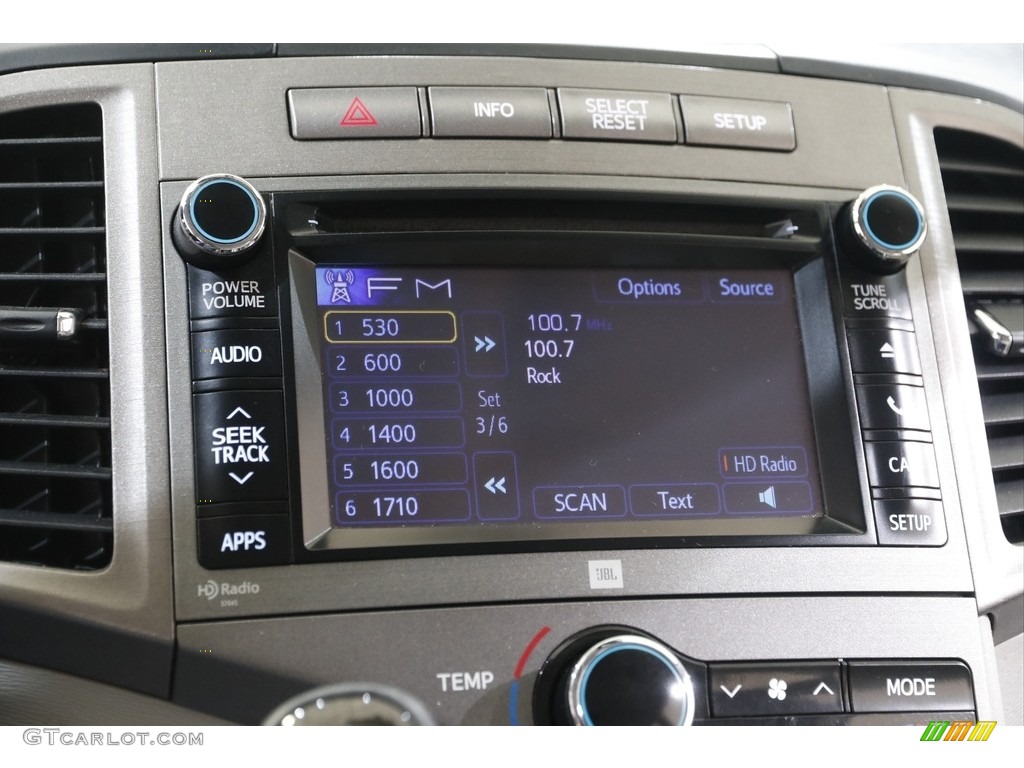 2013 Venza XLE AWD - Classic Silver Metallic / Light Gray photo #11