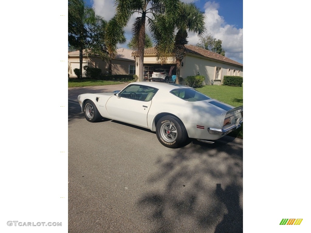 1971 Firebird Trans Am - White / Sandalwood photo #10