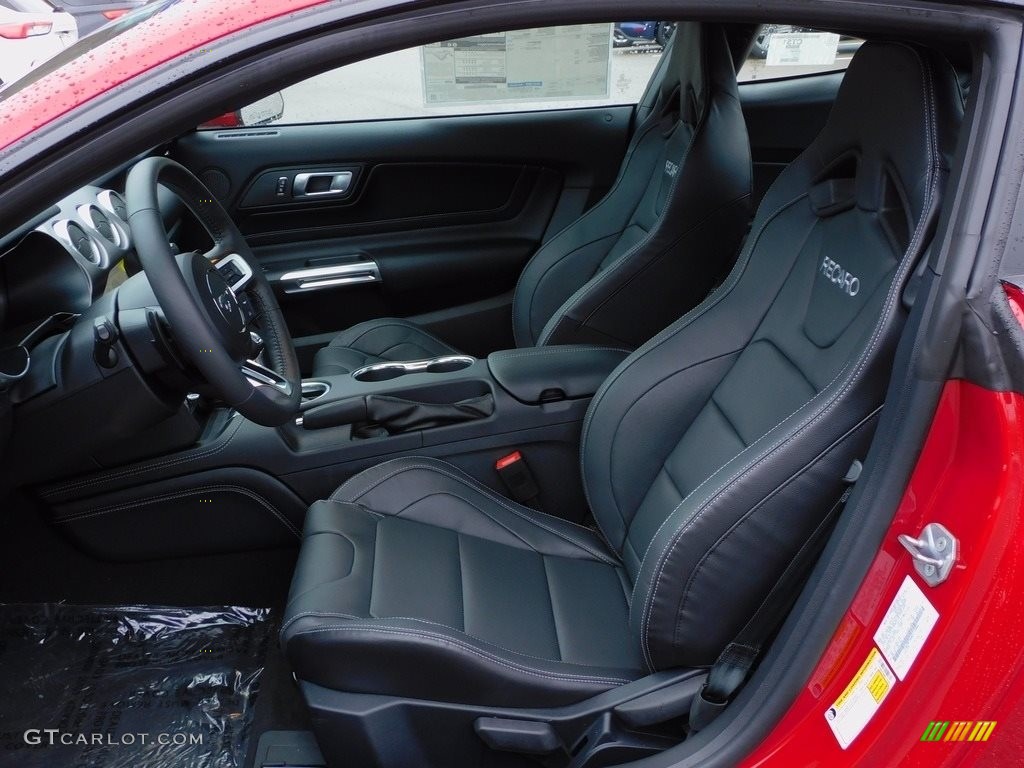 2021 Ford Mustang EcoBoost Premium Fastback Front Seat Photo #143484461