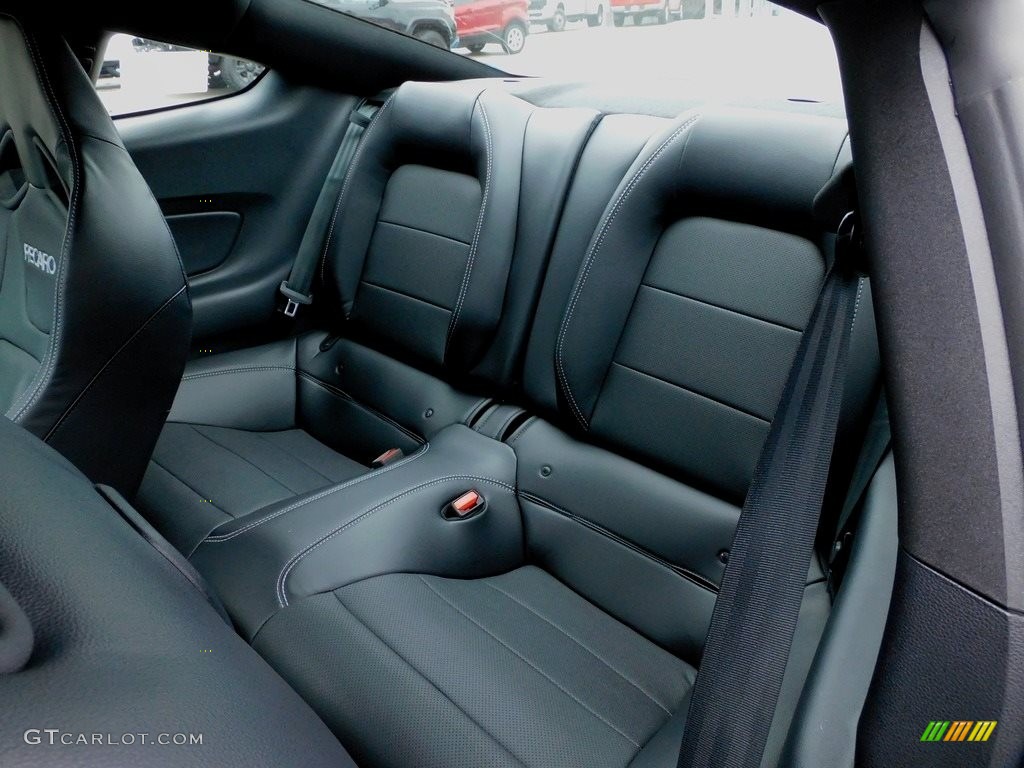 Ebony/Recaro Leather Trimed Interior 2021 Ford Mustang EcoBoost Premium Fastback Photo #143484482