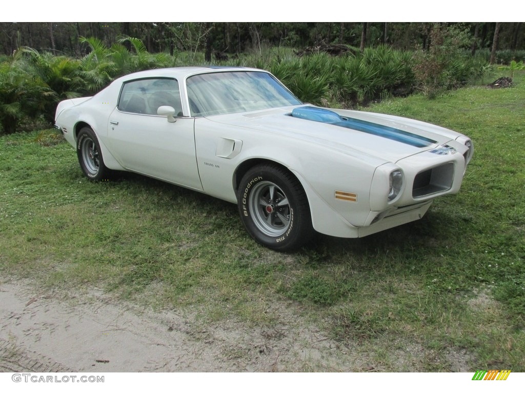 1971 Firebird Trans Am - White / Sandalwood photo #13