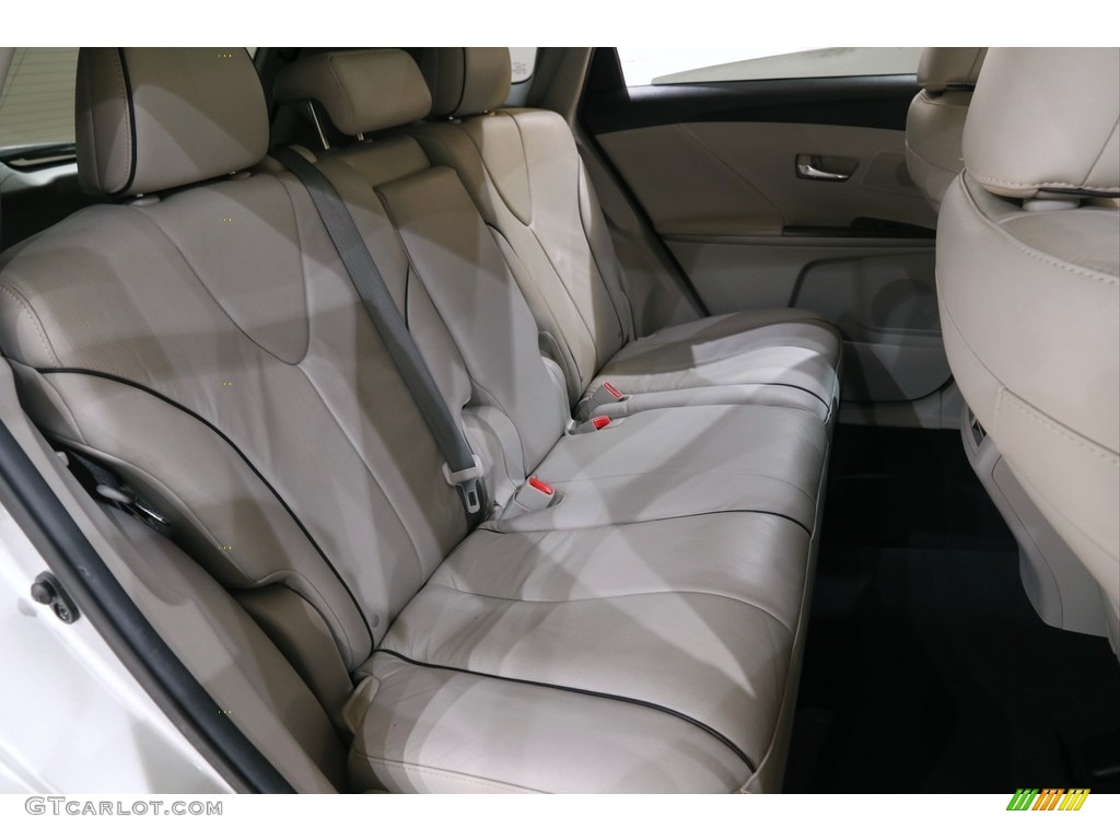 2013 Venza XLE AWD - Classic Silver Metallic / Light Gray photo #19