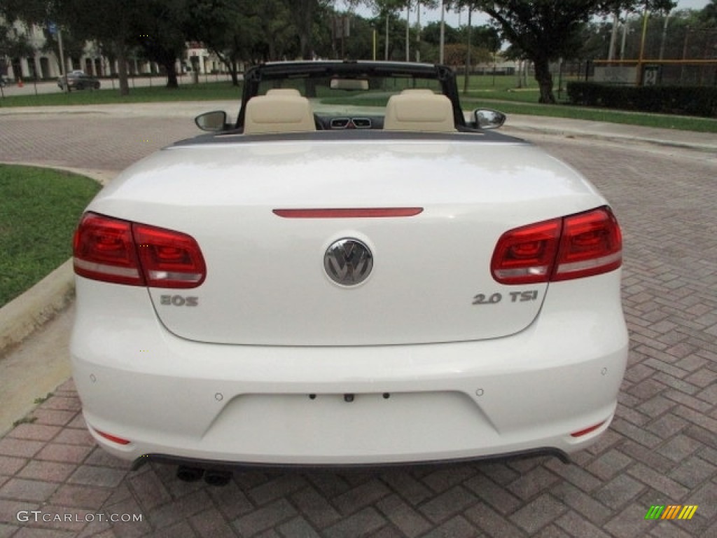 2012 Eos Executive - Candy White / Cornsilk Beige photo #3