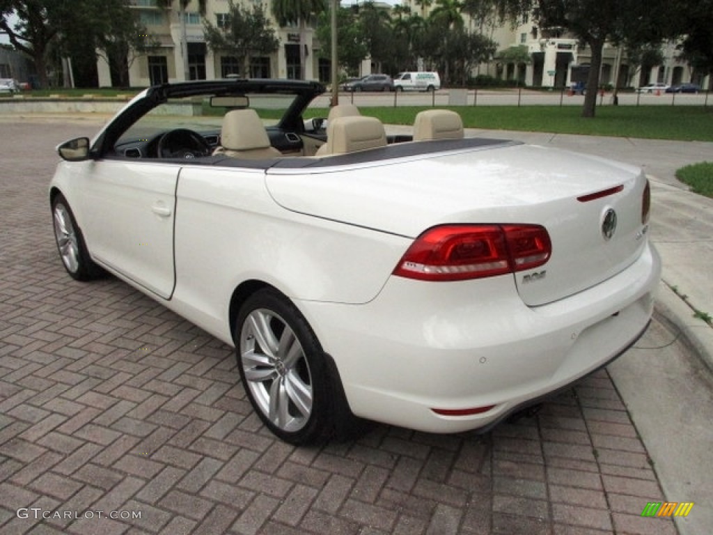 2012 Eos Executive - Candy White / Cornsilk Beige photo #5