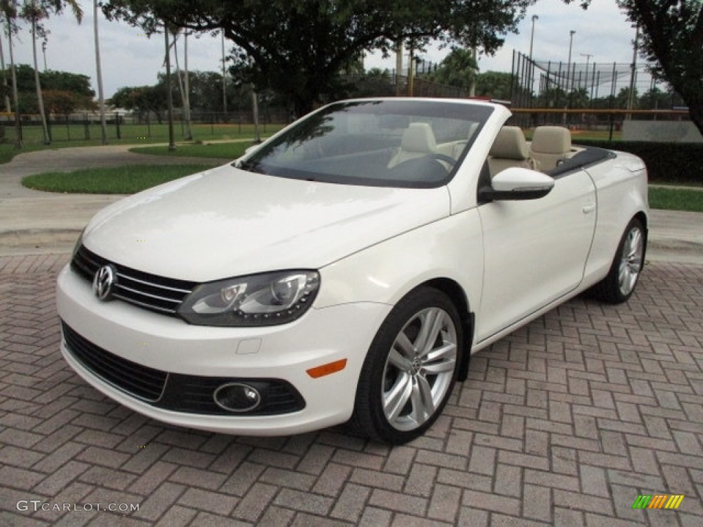 2012 Eos Executive - Candy White / Cornsilk Beige photo #9