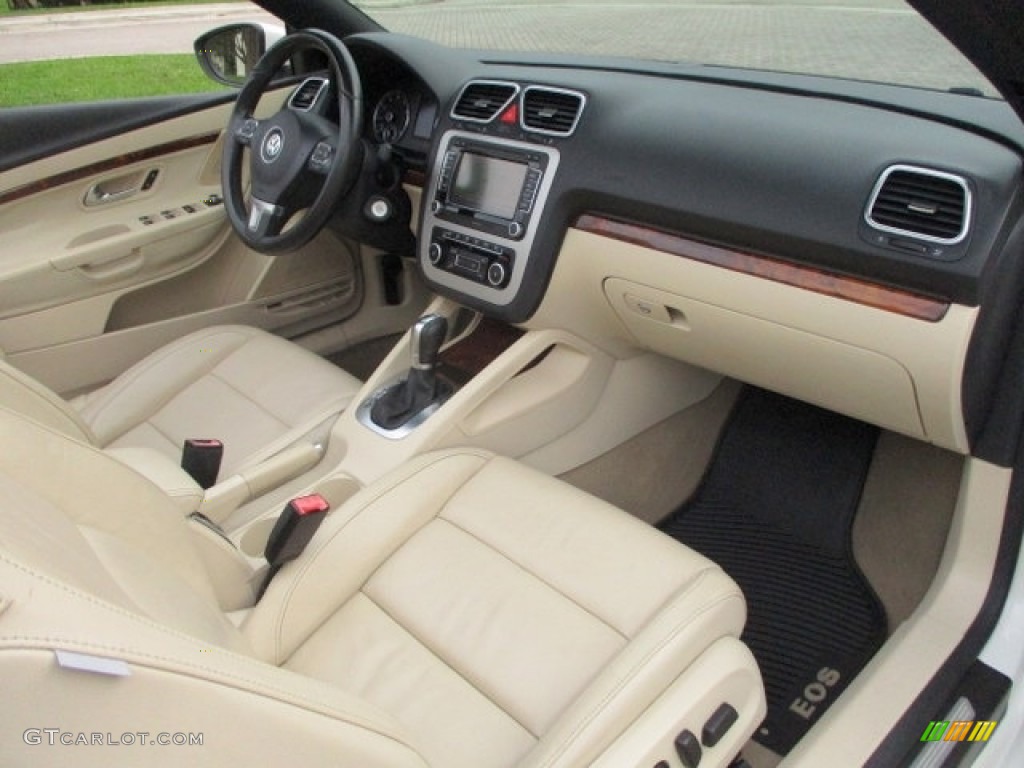 2012 Eos Executive - Candy White / Cornsilk Beige photo #12