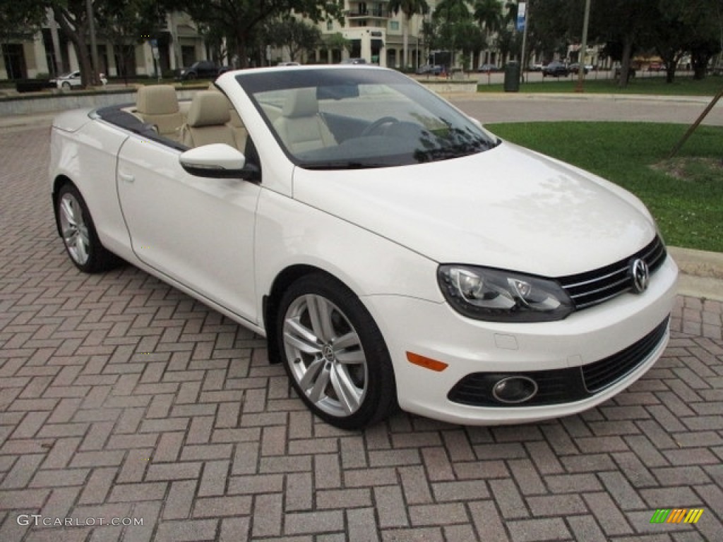 2012 Eos Executive - Candy White / Cornsilk Beige photo #13