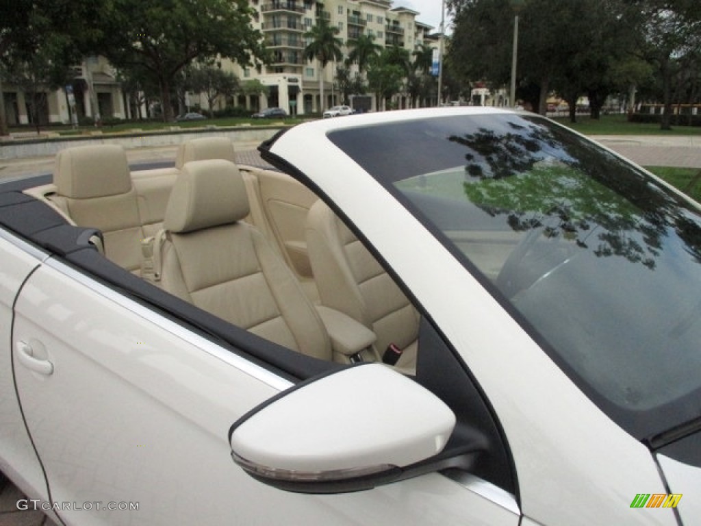 2012 Eos Executive - Candy White / Cornsilk Beige photo #15