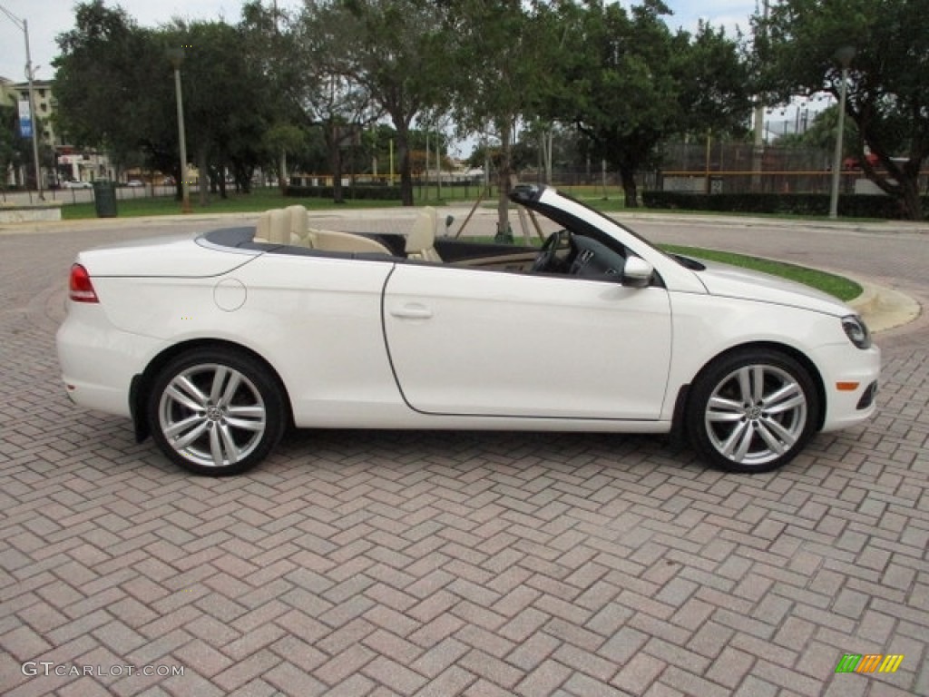 2012 Eos Executive - Candy White / Cornsilk Beige photo #17