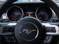 2021 Ford Mustang Ebony Interior Steering Wheel Photo