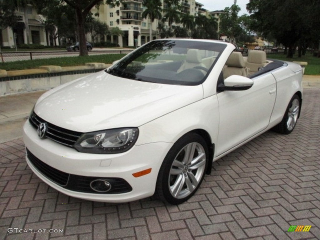 2012 Eos Executive - Candy White / Cornsilk Beige photo #25