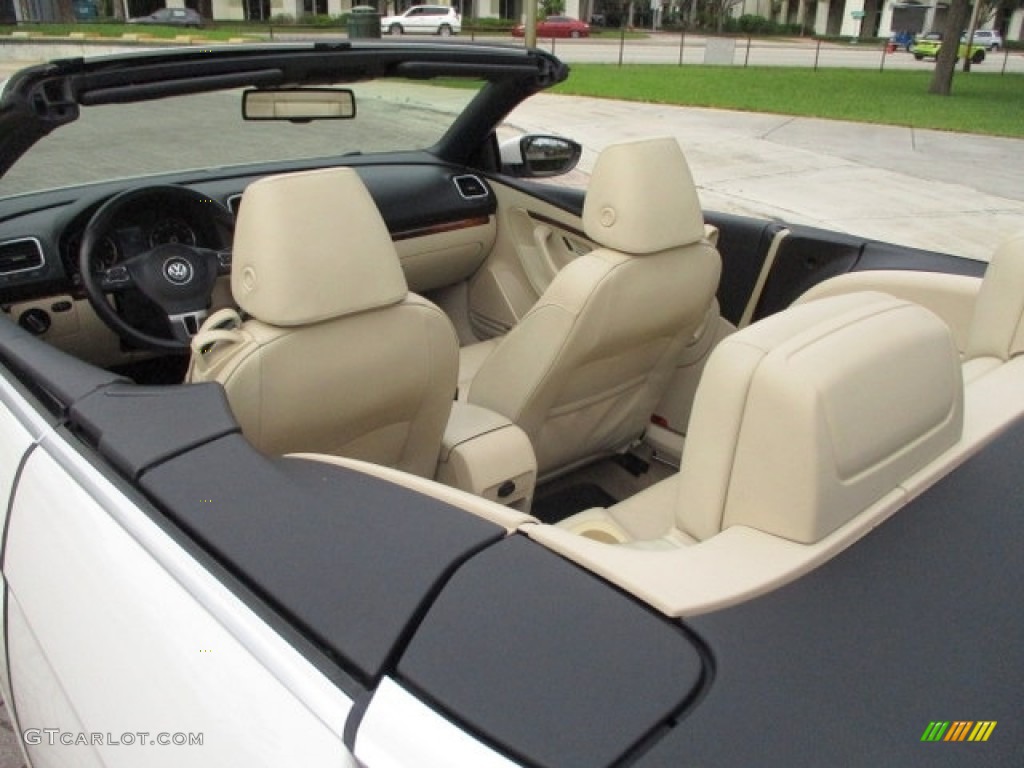 2012 Eos Executive - Candy White / Cornsilk Beige photo #28