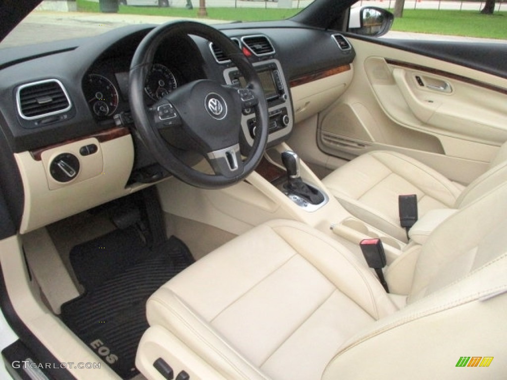 2012 Eos Executive - Candy White / Cornsilk Beige photo #30