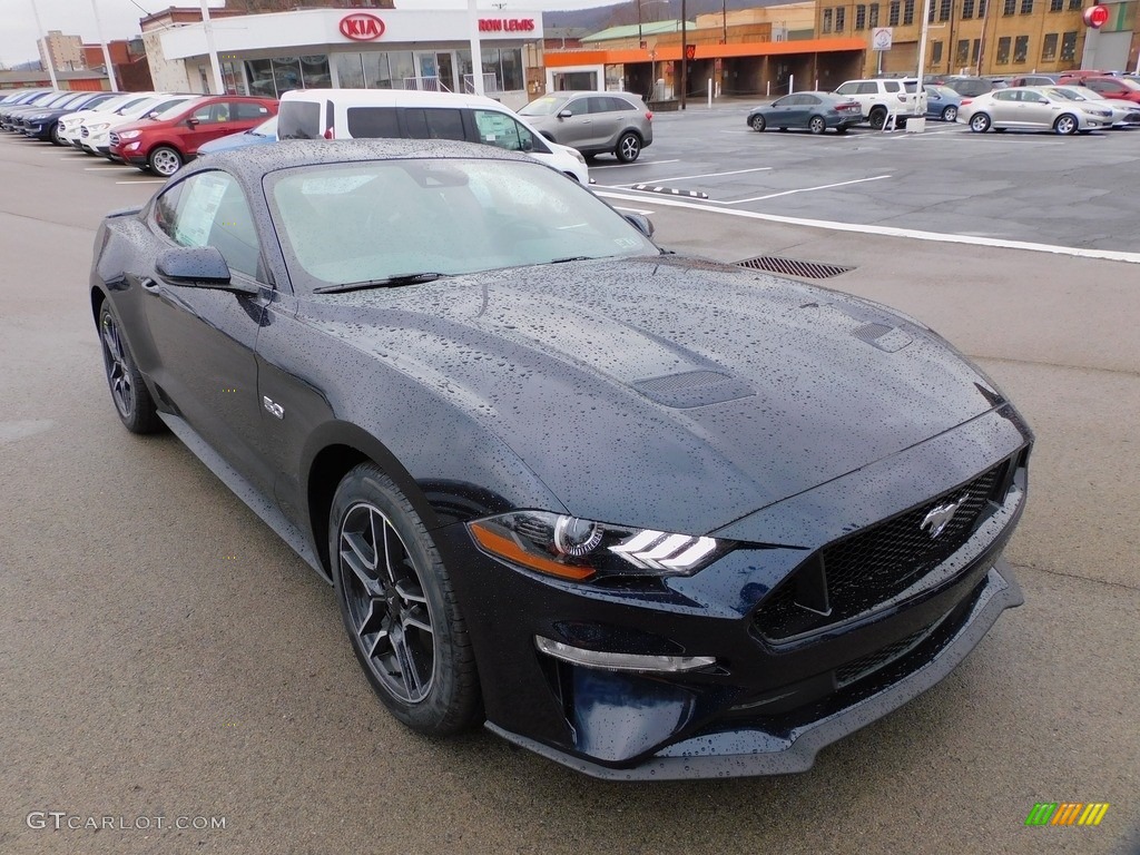 2021 Mustang GT Premium Fastback - Antimatter Blue Metallic / Ebony/Recaro Leather Trimed photo #9