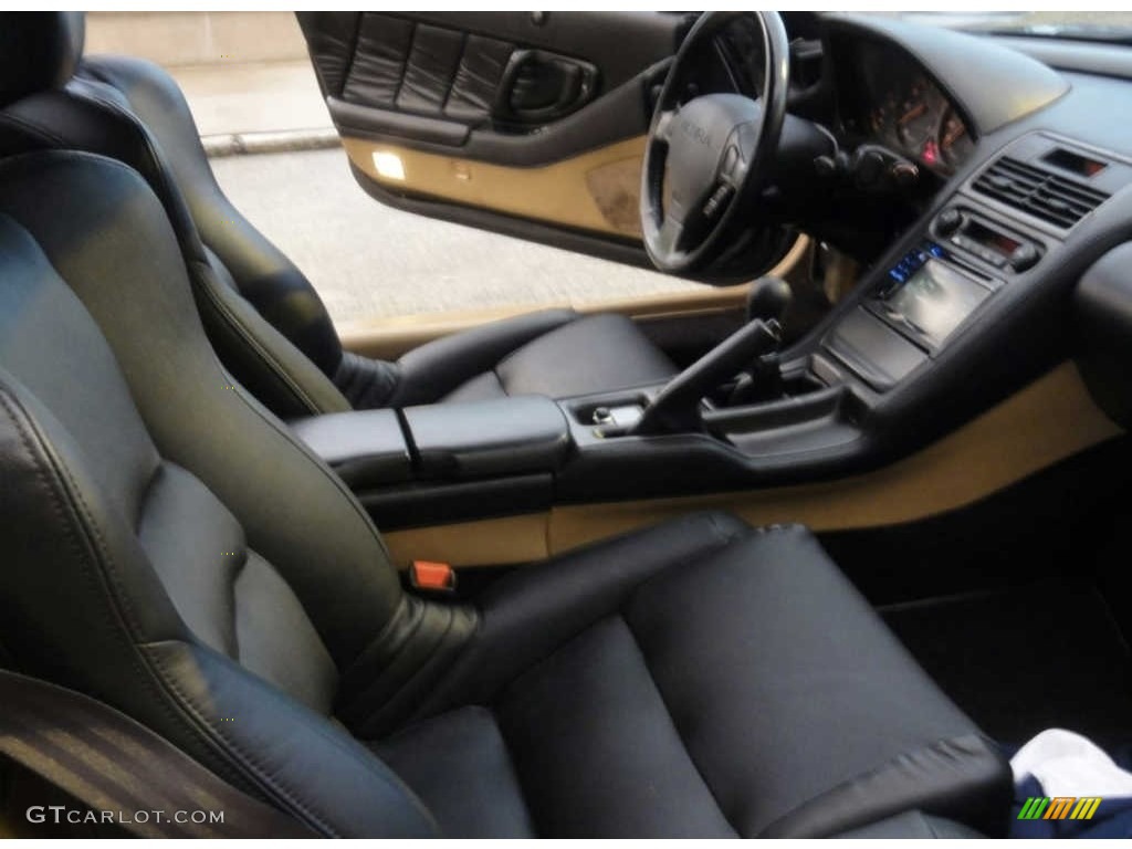 Ebony Interior 1995 Acura NSX T Photo #143485391