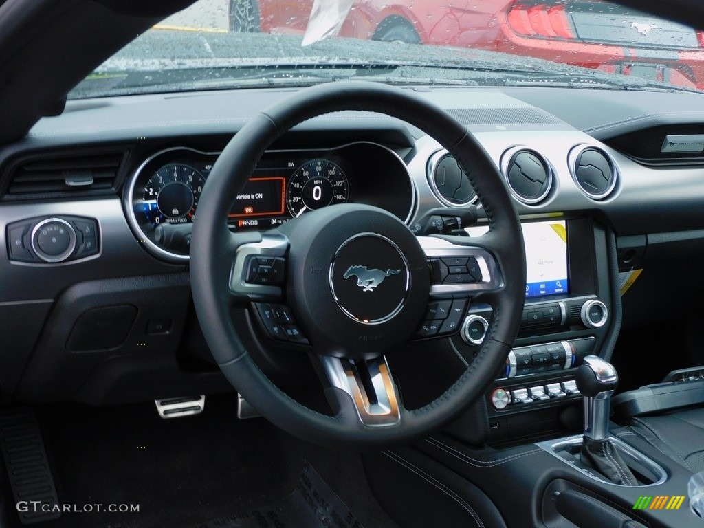2021 Mustang GT Premium Fastback - Antimatter Blue Metallic / Ebony/Recaro Leather Trimed photo #13