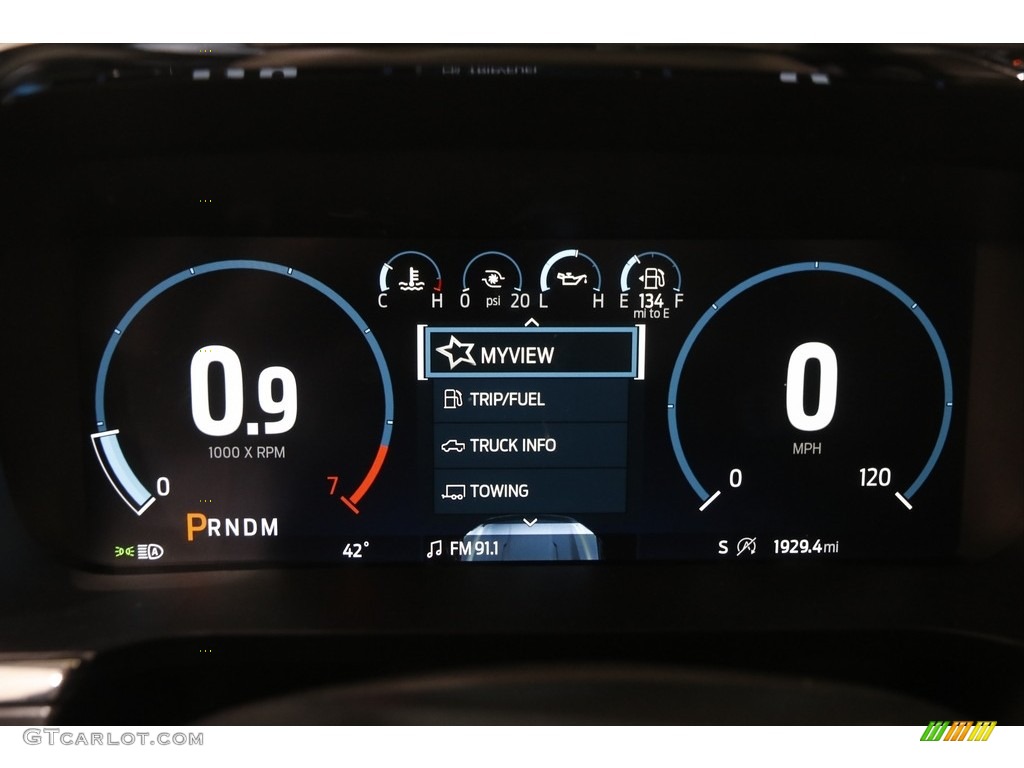 2021 F150 Lariat SuperCrew 4x4 - Smoked Quartz / Black photo #8