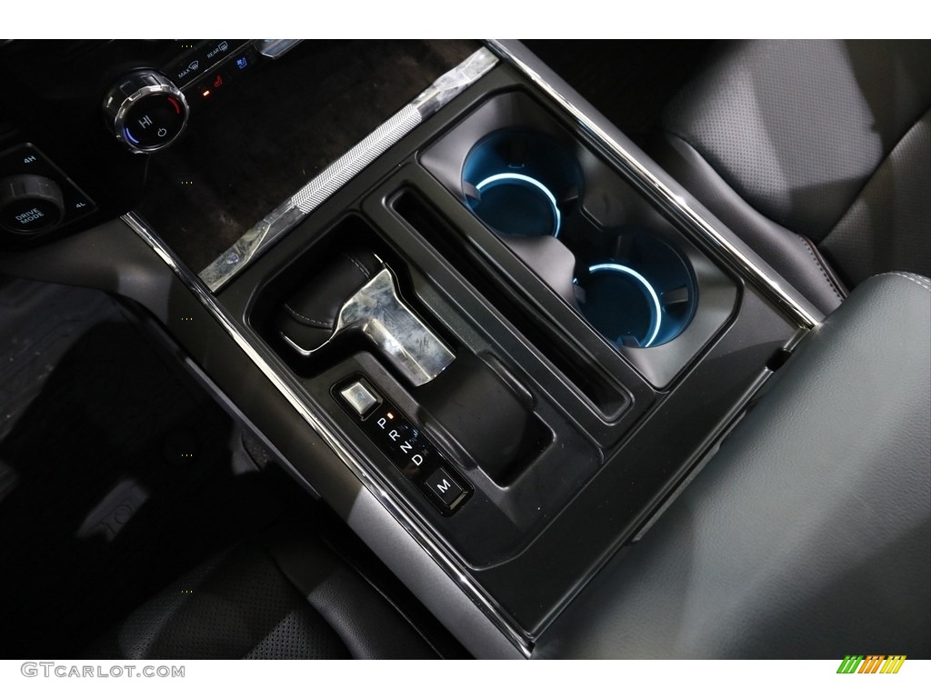 2021 F150 Lariat SuperCrew 4x4 - Smoked Quartz / Black photo #17