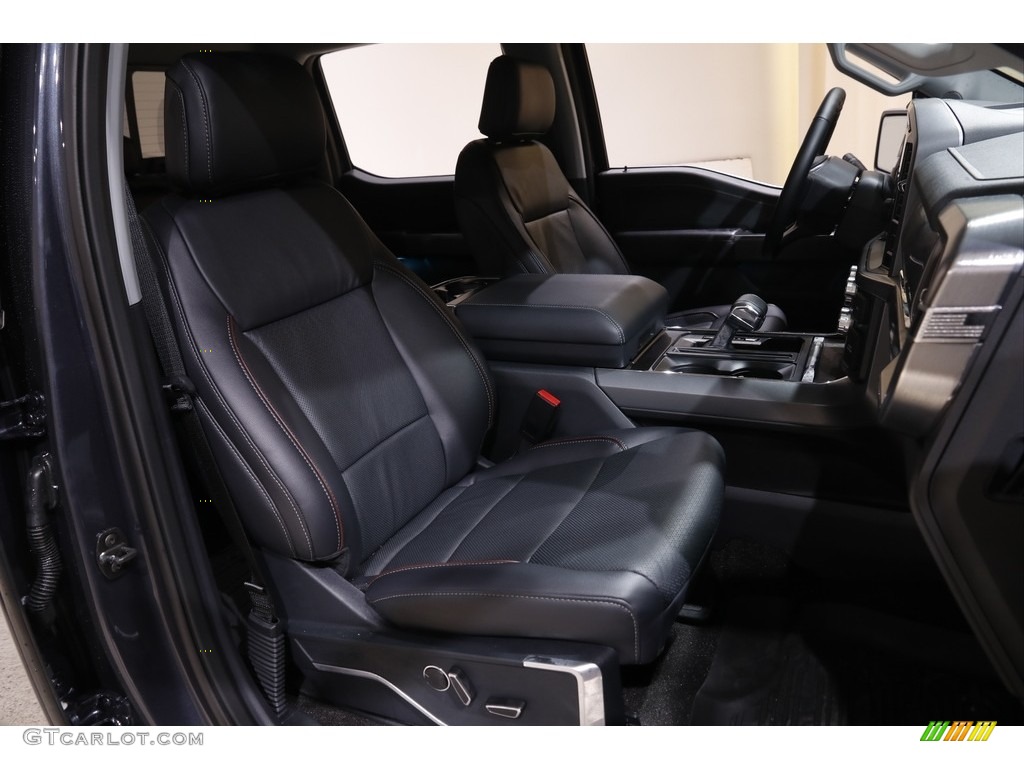 2021 F150 Lariat SuperCrew 4x4 - Smoked Quartz / Black photo #19