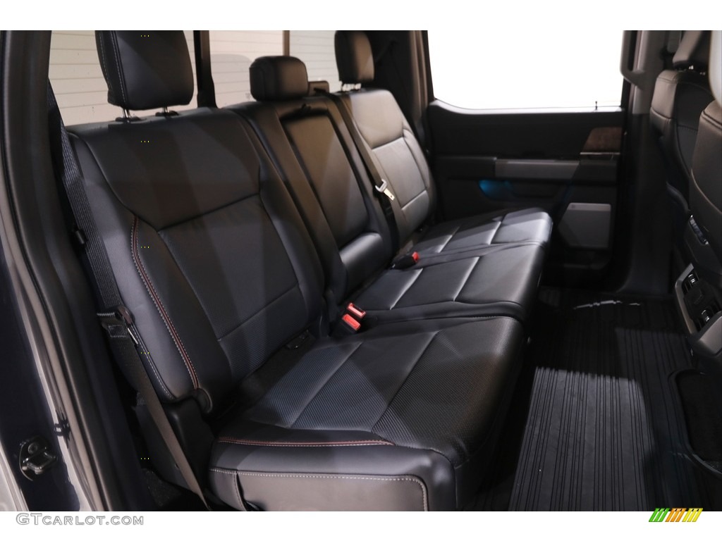 2021 F150 Lariat SuperCrew 4x4 - Smoked Quartz / Black photo #20
