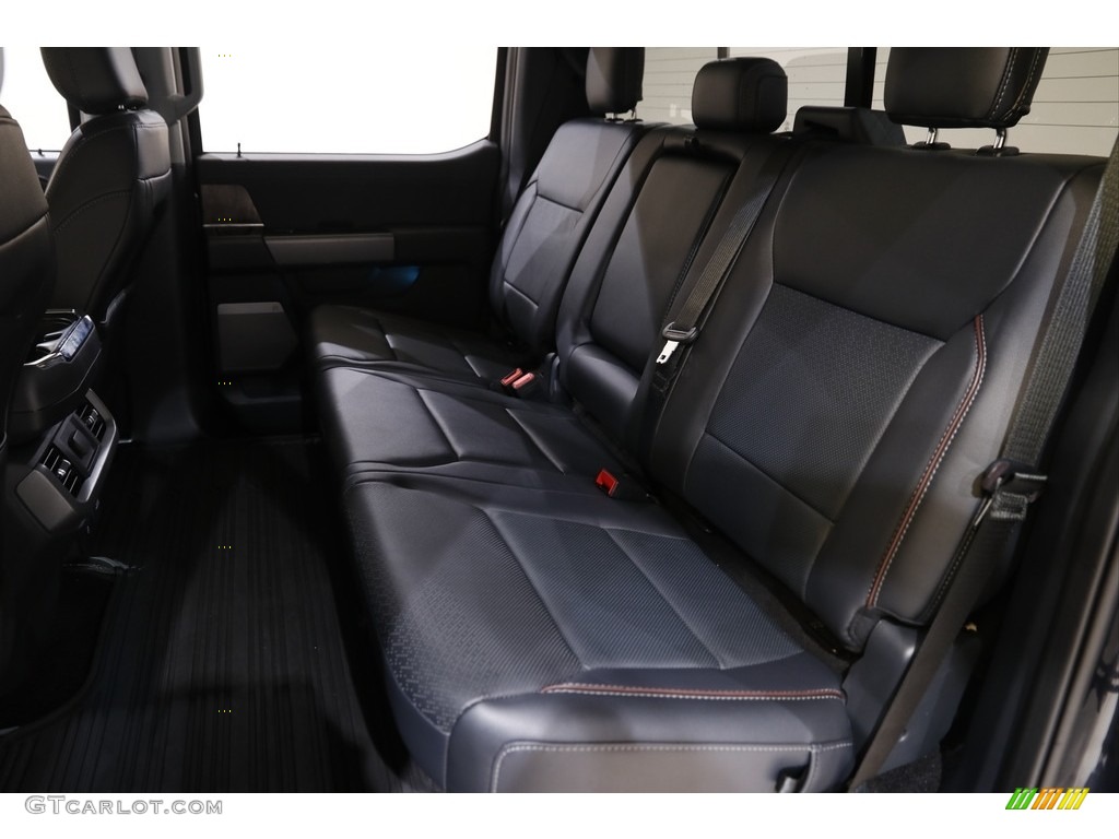 2021 F150 Lariat SuperCrew 4x4 - Smoked Quartz / Black photo #21
