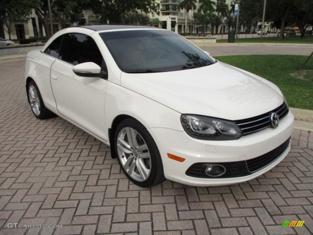 2012 Eos Executive - Candy White / Cornsilk Beige photo #57