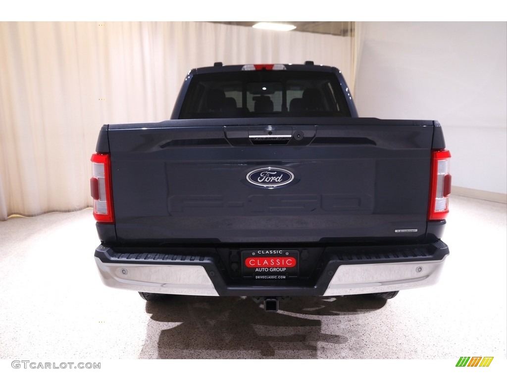 2021 F150 Lariat SuperCrew 4x4 - Smoked Quartz / Black photo #22