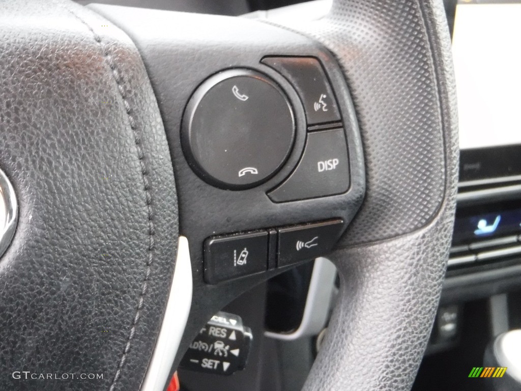 2019 Corolla LE - Falcon Gray metallic / Black photo #9