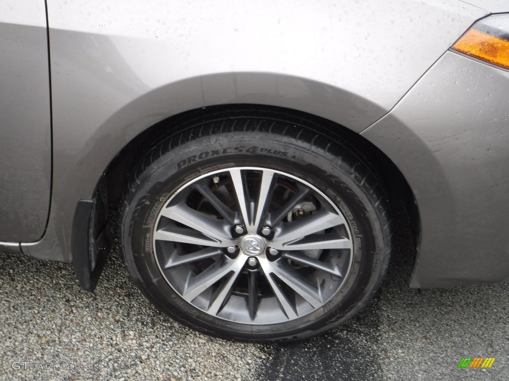 2019 Corolla LE - Falcon Gray metallic / Black photo #10