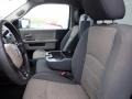 Dark Slate Gray/Medium Graystone 2012 Dodge Ram 1500 SLT Regular Cab 4x4 Interior Color