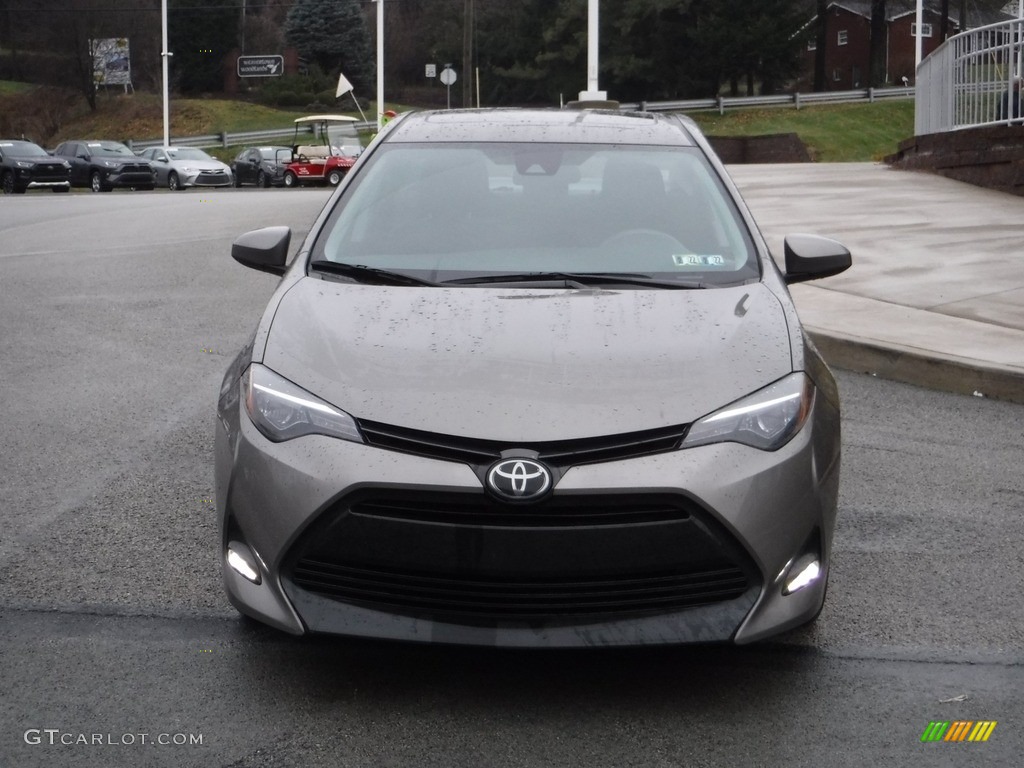 2019 Corolla LE - Falcon Gray metallic / Black photo #11