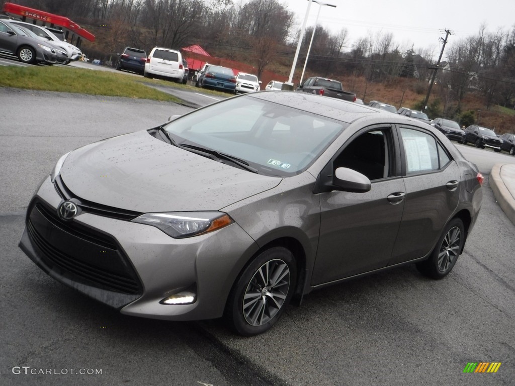 2019 Corolla LE - Falcon Gray metallic / Black photo #12