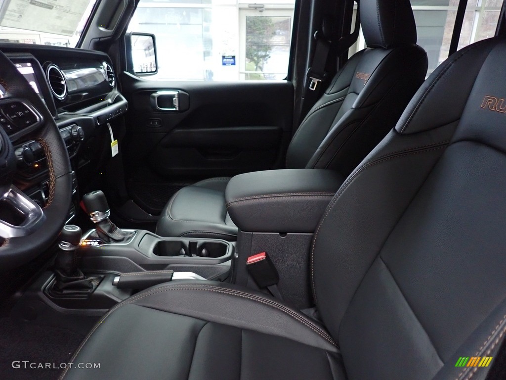 Black Interior 2021 Jeep Wrangler Unlimited Rubicon 392 Photo #143486675