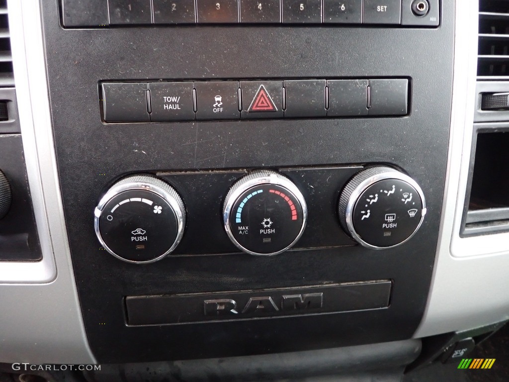 2012 Dodge Ram 1500 SLT Regular Cab 4x4 Controls Photos