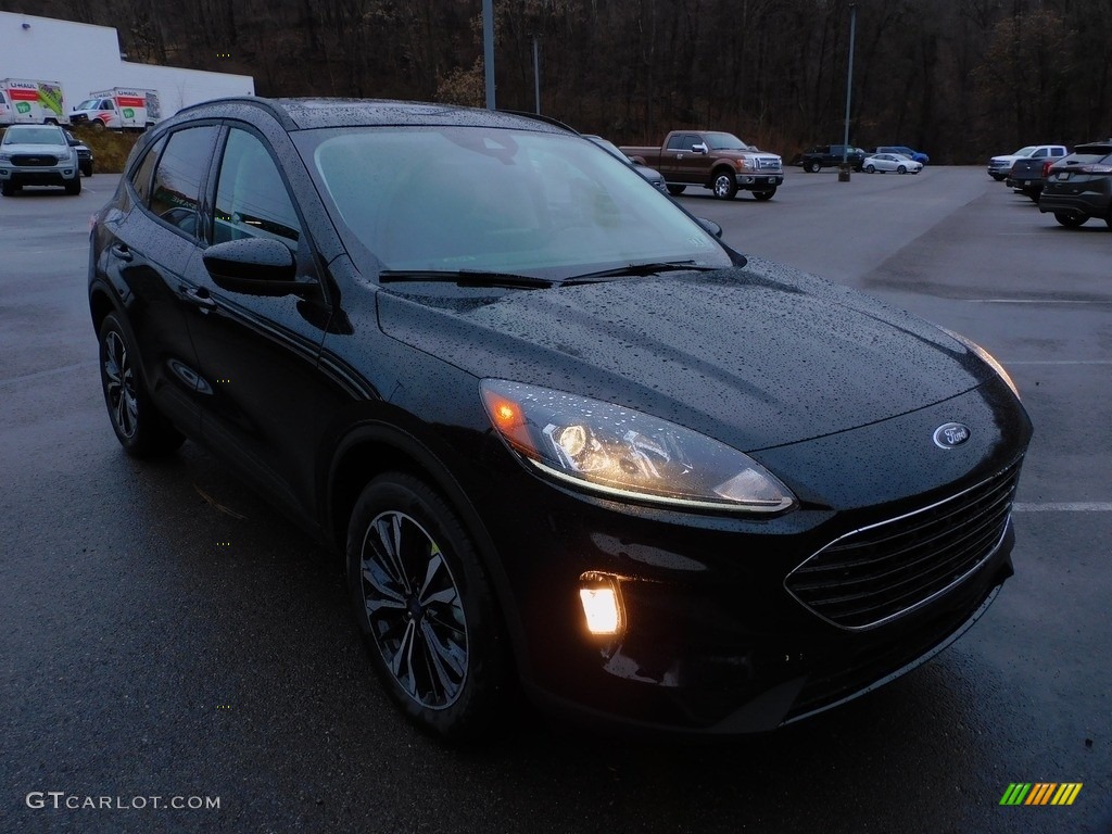 Agate Black 2022 Ford Escape SEL 4WD Exterior Photo #143487566