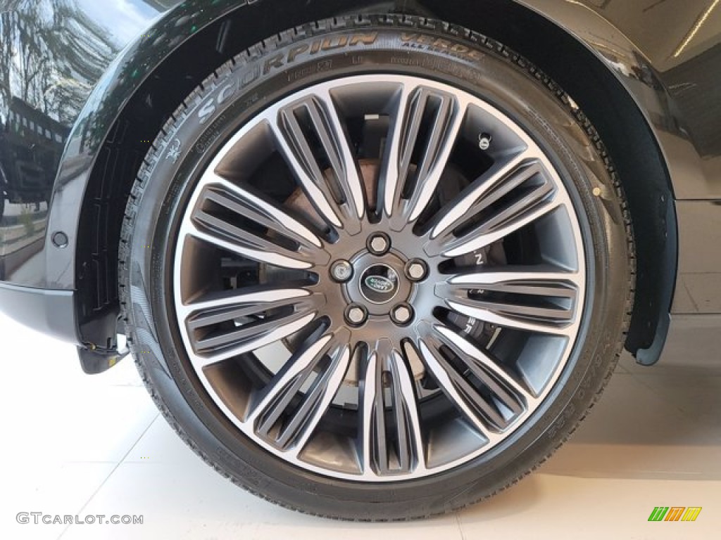 2022 Range Rover HSE Westminster - Santorini Black Metallic / Ebony/Ebony photo #9
