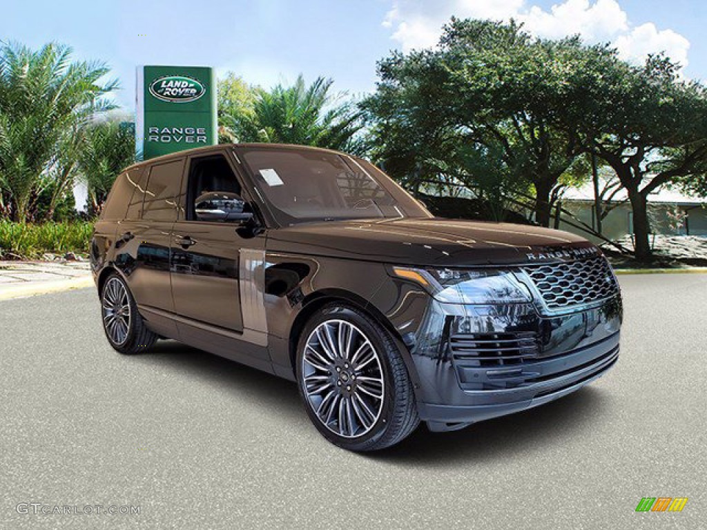 2022 Range Rover HSE Westminster - Santorini Black Metallic / Ebony/Ebony photo #12