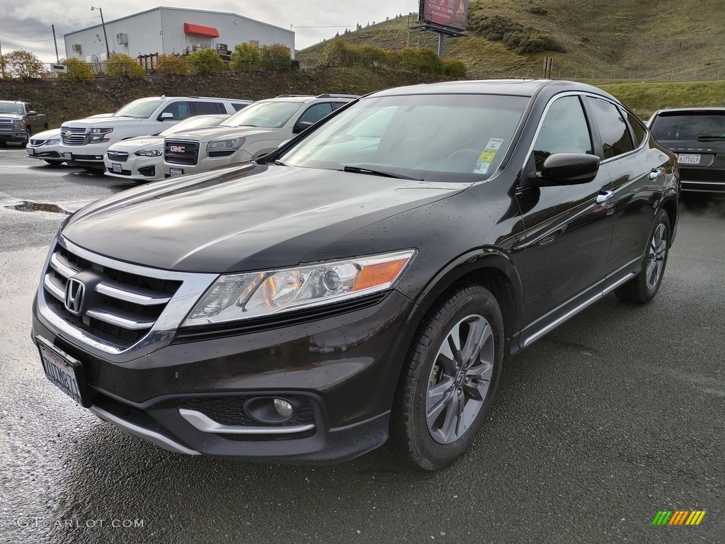 Kona Coffee Metallic 2014 Honda Crosstour EX V6 Exterior Photo #143487989