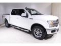 White Platinum - F150 Lariat SuperCrew 4x4 Photo No. 1