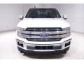 2019 White Platinum Ford F150 Lariat SuperCrew 4x4  photo #2