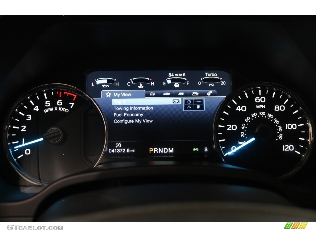 2019 F150 Lariat SuperCrew 4x4 - White Platinum / Black photo #9