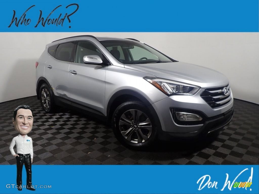 2015 Santa Fe Sport 2.4 AWD - Sparkling Silver / Gray photo #1