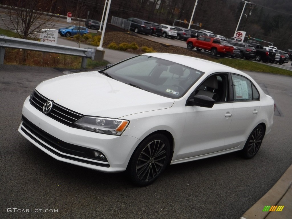 Pure White 2016 Volkswagen Jetta Sport Exterior Photo #143489918