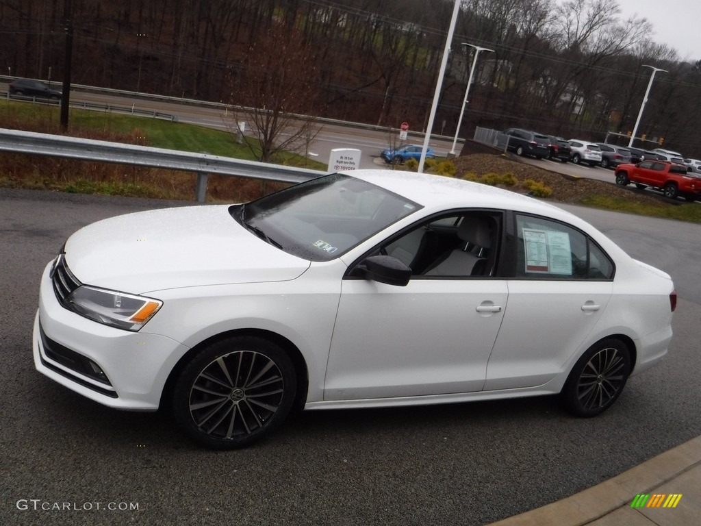 Pure White 2016 Volkswagen Jetta Sport Exterior Photo #143489936