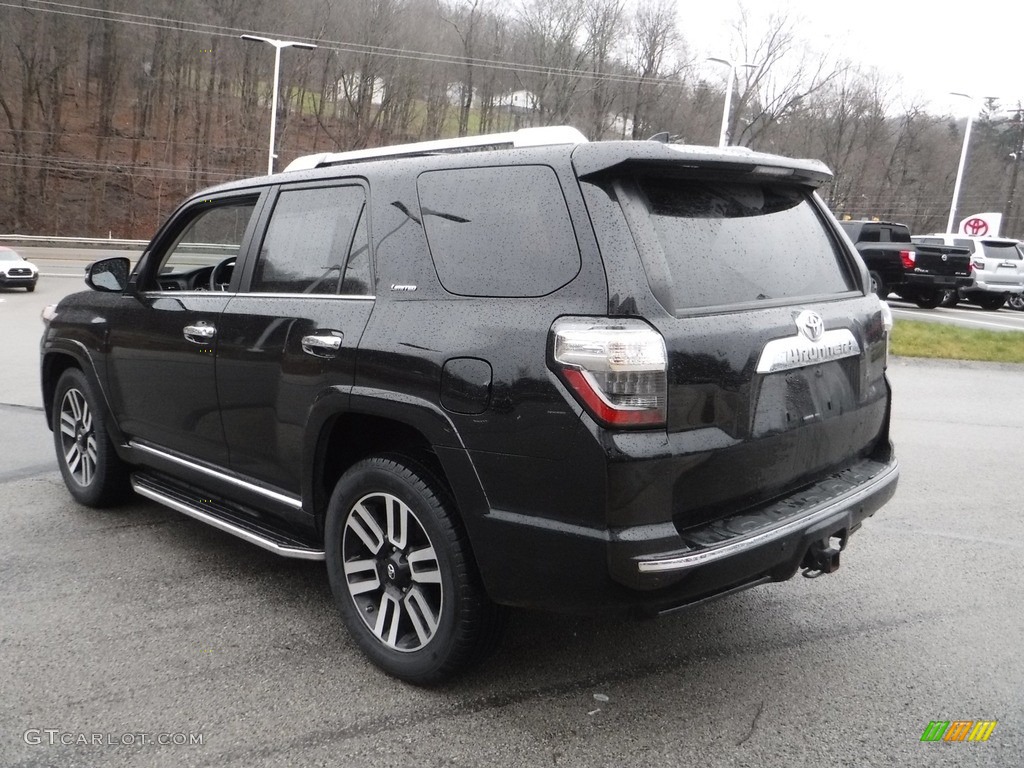 2020 4Runner Limited 4x4 - Midnight Black Metallic / Hickory photo #17