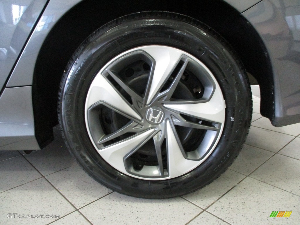 2019 Civic LX Sedan - Modern Steel Metallic / Black photo #11