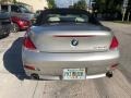 2005 Mineral Silver Metallic BMW 6 Series 645i Convertible  photo #6