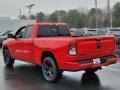 Flame Red - 1500 Big Horn Night Edition Quad Cab 4x4 Photo No. 6