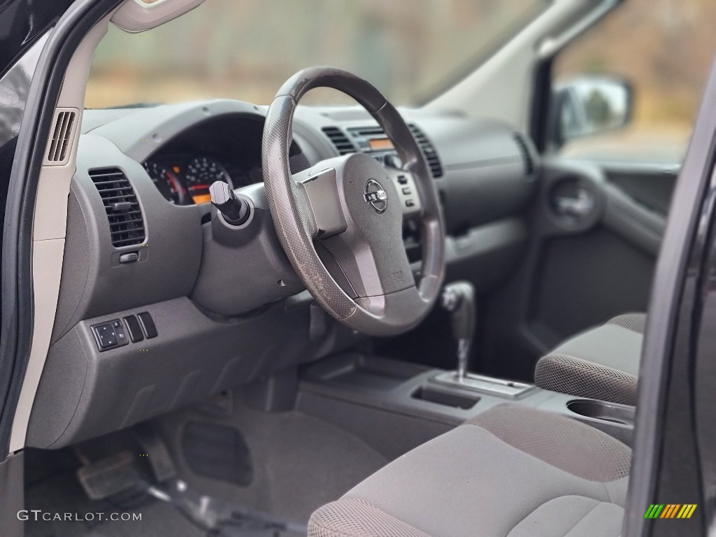 2008 Xterra S 4x4 - Super Black / Steel/Graphite photo #16