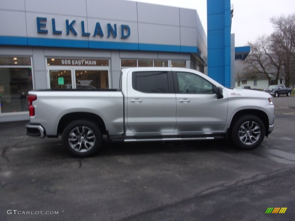 2021 Silverado 1500 RST Crew Cab 4x4 - Silver Ice Metallic / Jet Black photo #1